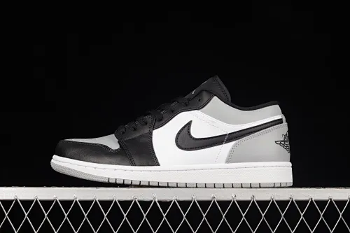 All categories Air Jordan Jordan series basketball shoes Air Jordan 1 Low G version pure original Air Jordan Low "Shadow Toe" AJ1 Joe 1 new black and gray low-top cultural sneakers 553558-052